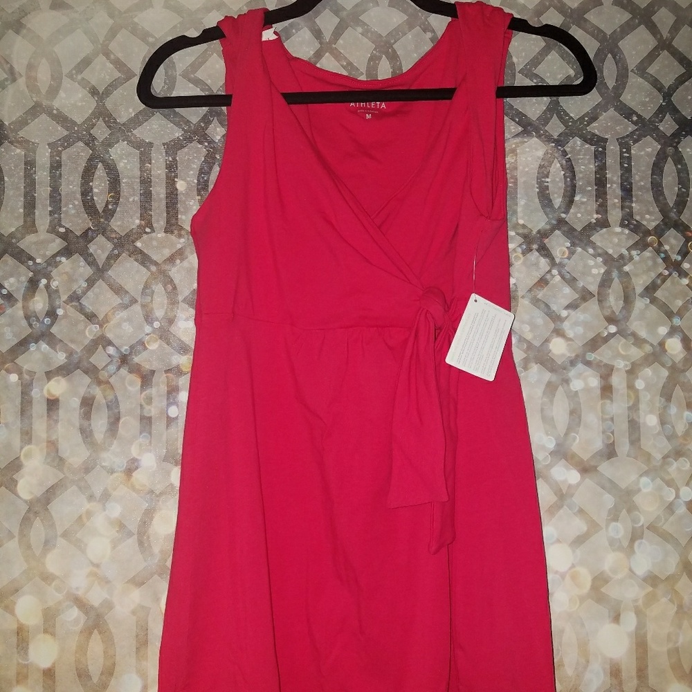 Athleta faux-wrap tank